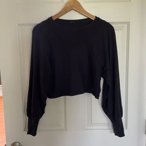 Lululemon LA long sleeve ribbed crop top